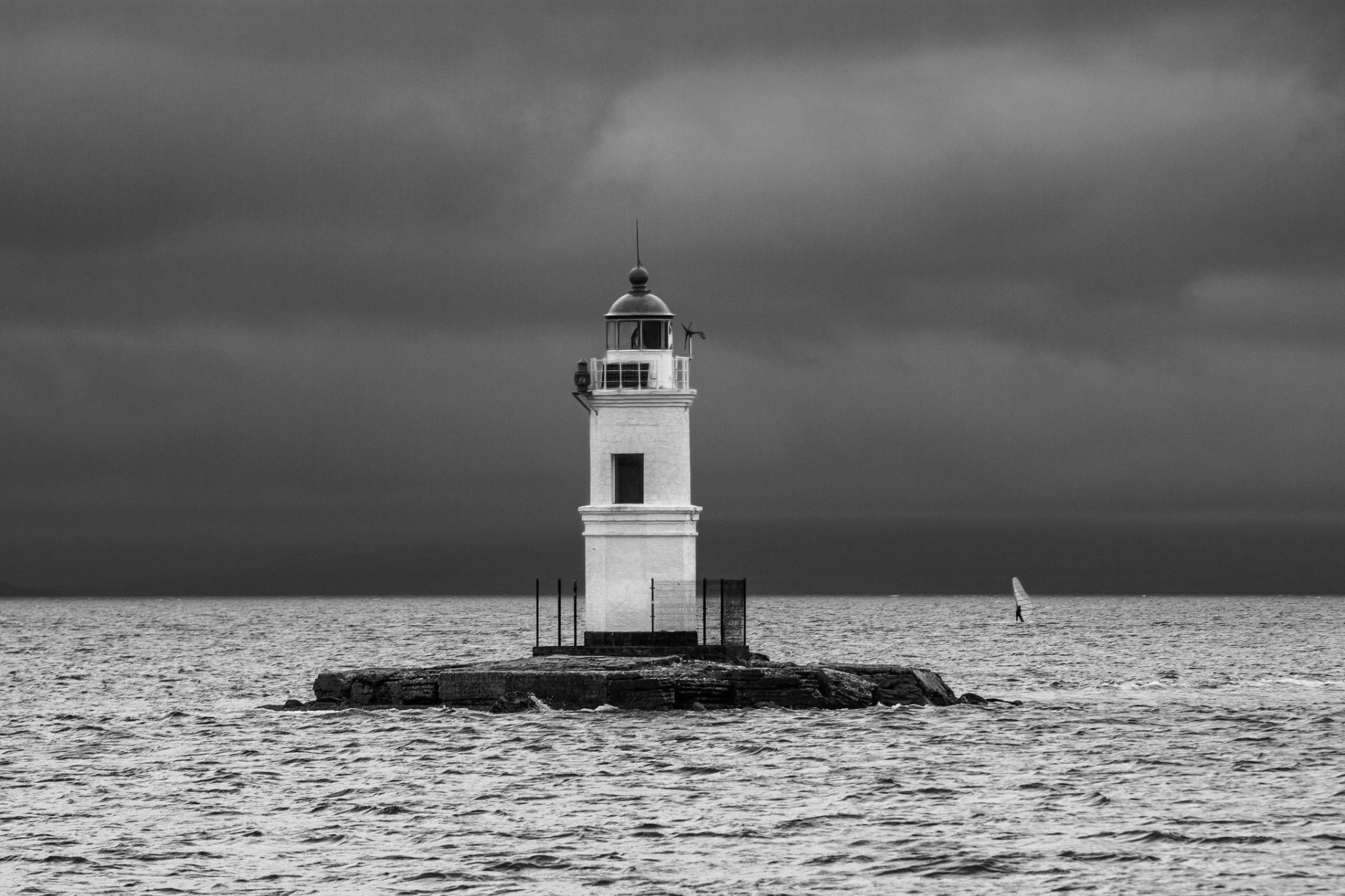 Lighthouse by the sea